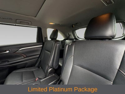 2019 Toyota Highlander Limited Platinum