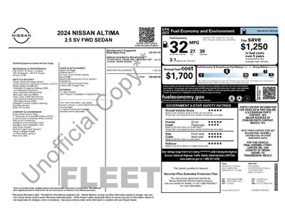 2024 Nissan Altima SV