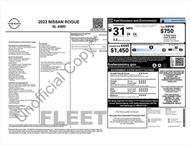 2023 Nissan Rogue SL Intelligent AWD