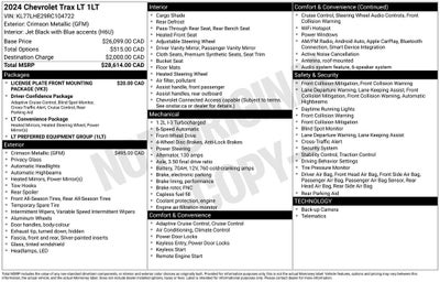 2024 Chevrolet Trax LT