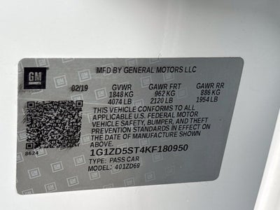 2019 Chevrolet Malibu LT