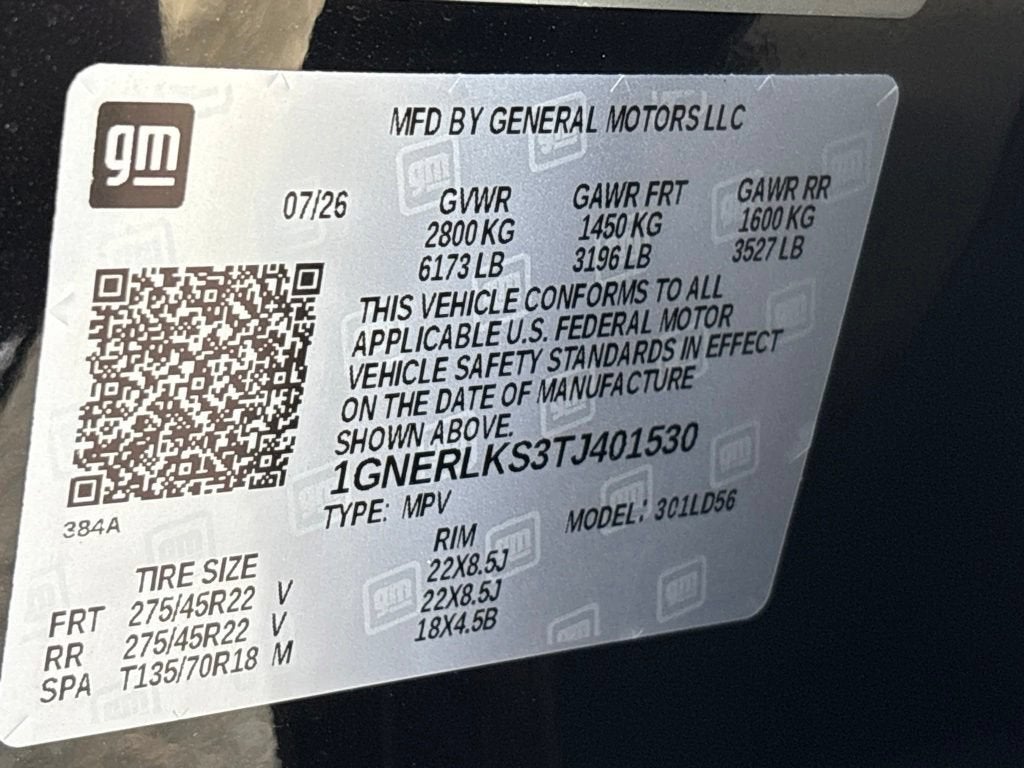 2026 Chevrolet Traverse RS
