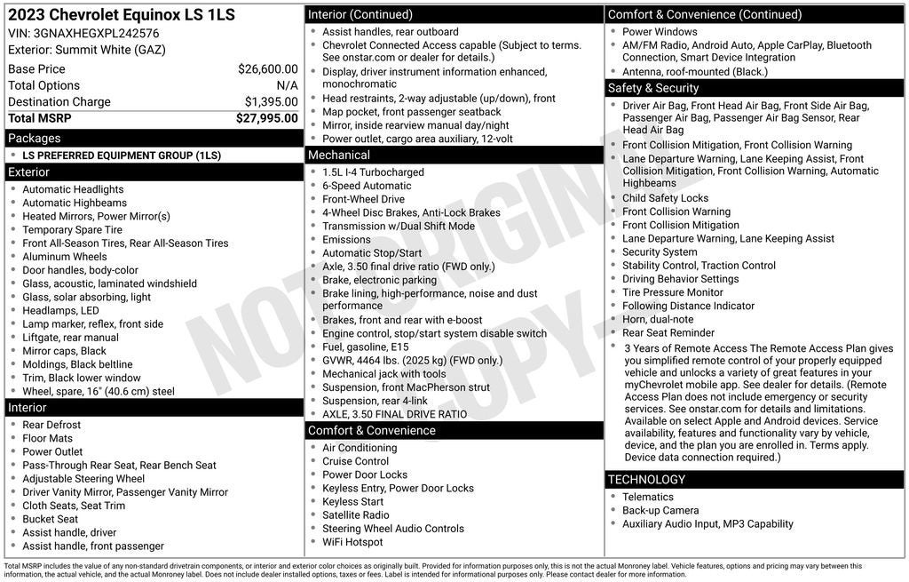 2023 Chevrolet Equinox LS - Photo 38