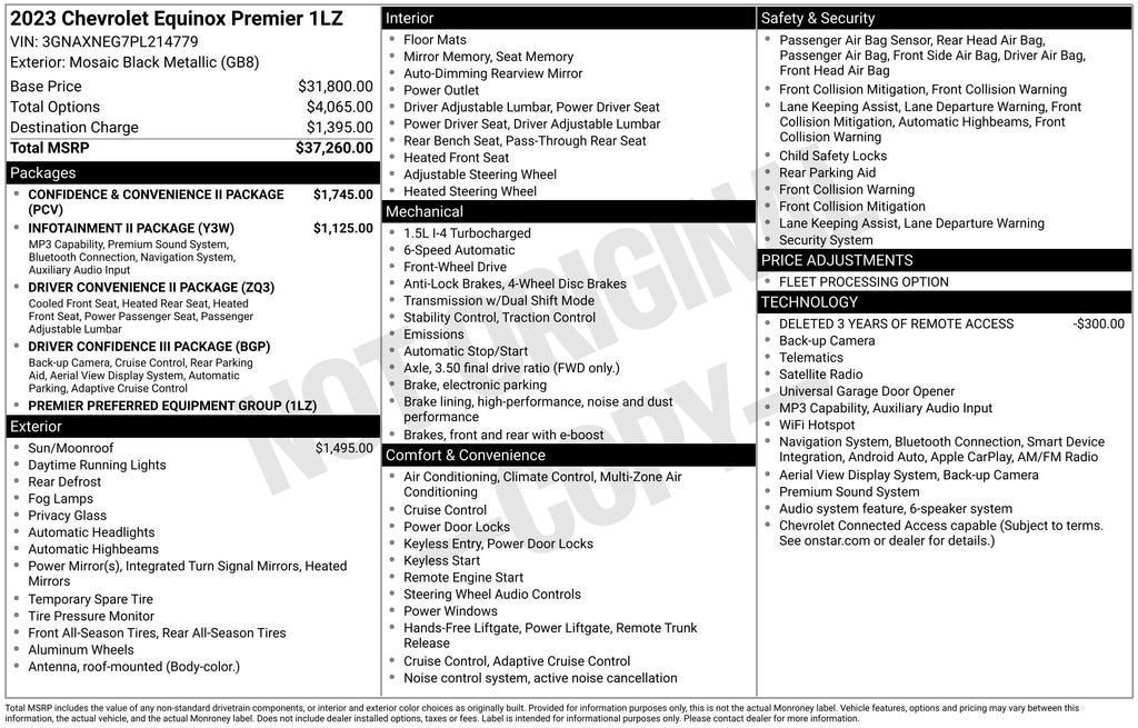 2023 Chevrolet Equinox Premier