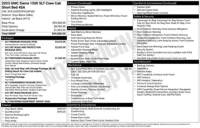 2023 GMC Sierra 1500 SLT