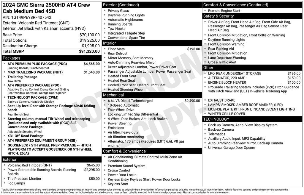 2024 GMC Sierra 2500HD AT4 - Photo 34