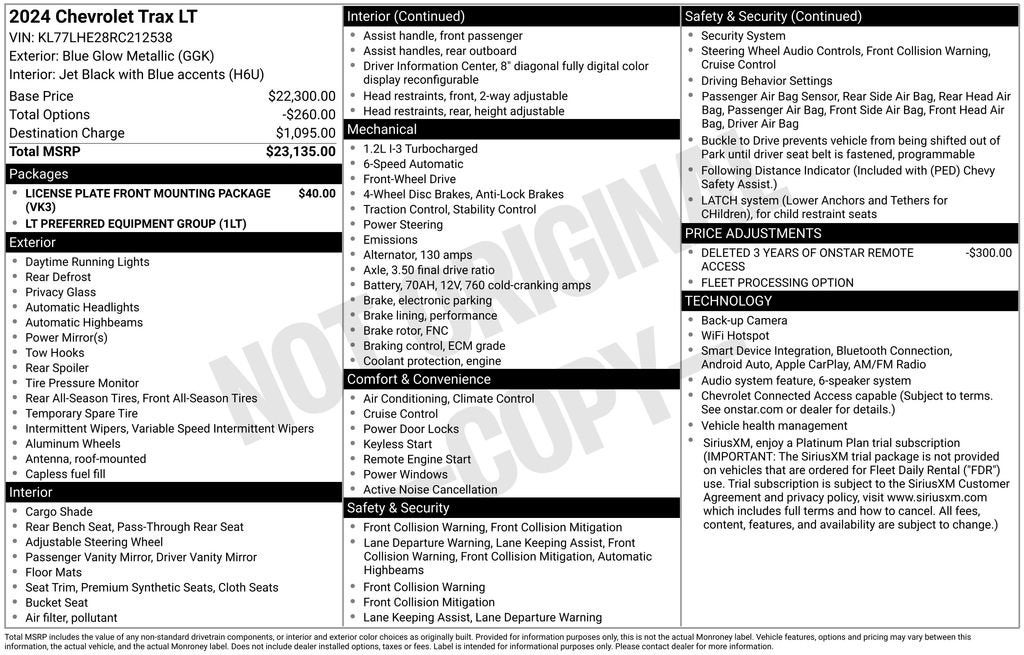 2024 Chevrolet Trax LT - Photo 28
