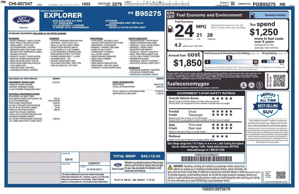 2023 Ford Explorer Base