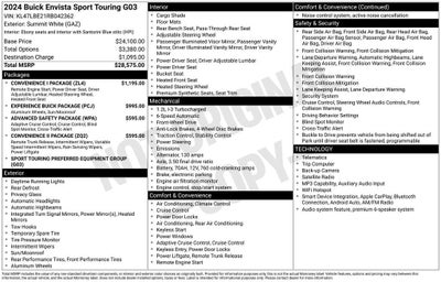 2024 Buick Envista Sport Touring