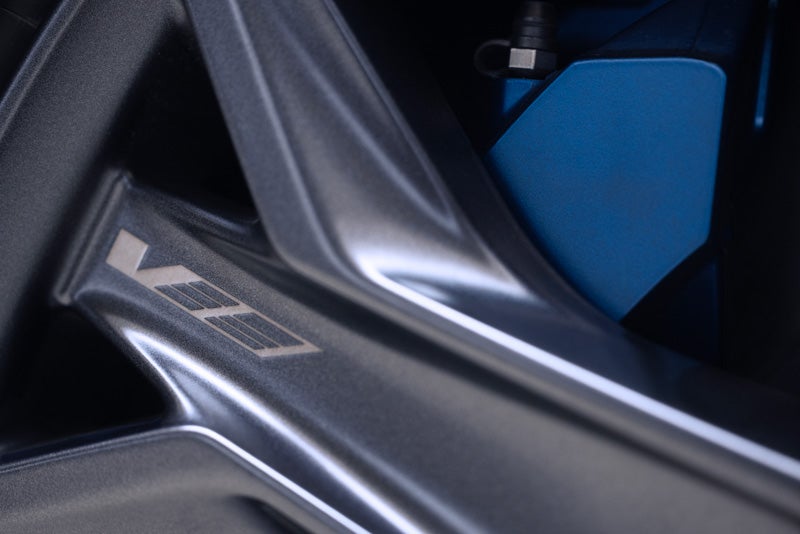 Close-up of the 2026 OPTIQ-V Brembo Performance Front Brakes | Dan Vaden Chevrolet Savannah in Savannah GA