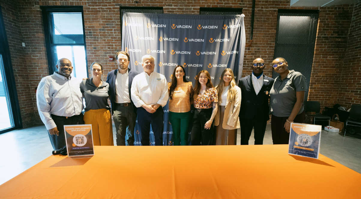 Vaden Cadillac Savannah team at the XCEL XPO